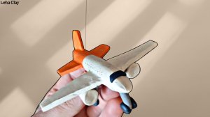 Как слепить Самолет из пластилина / Самолет из пластилина своими руками  Полное Видео