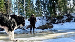 Звериной тропой на таежную речку. Рыбалка в дебрях тайги.