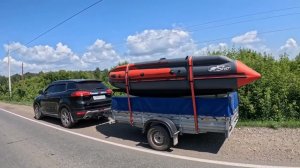 ПРИЦЕП ТРАНСФОРМЕР ДЛЯ РЫБАЛКИ И ОХОТЫ.