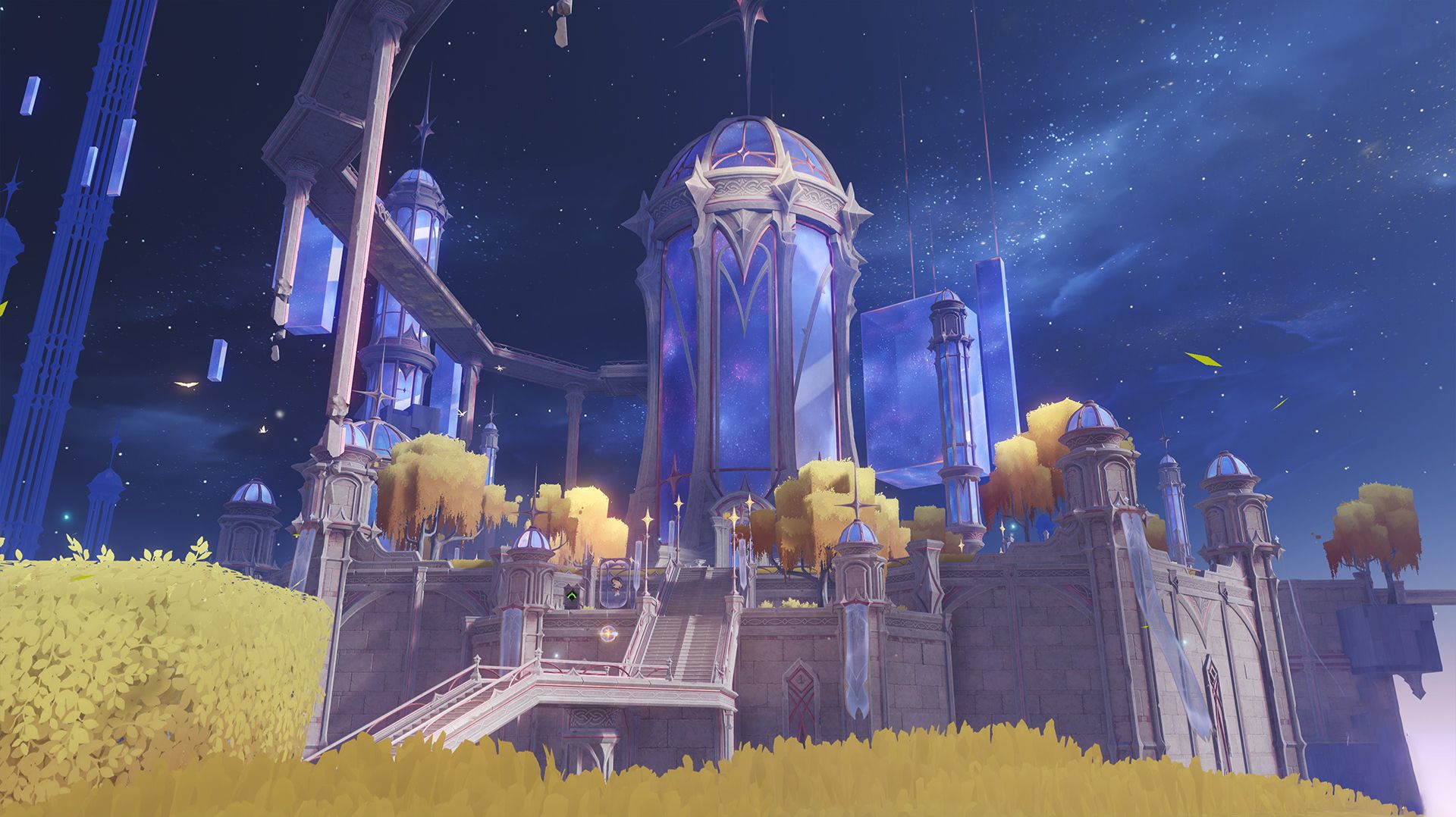 Мондштадт. Храм Пространства. Итоговое количество сундуков