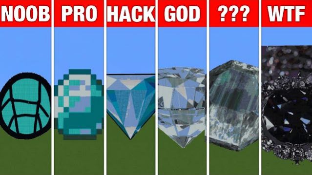 МАЙНКРАФТ: НУБ vs ПРО vs ХАКЕР | ПИКСЕЛЬ-АРТ ✨ АЛМАЗ!