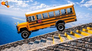 Машинки летают и прыгают! Развивающие мультики Машины помощники. Мультфильмы про машинки