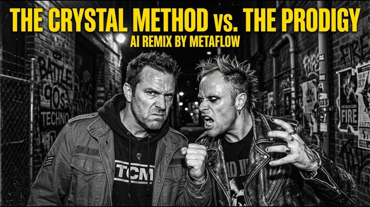 [MIX] The Crystal Method & The Prodigy Inspired Insane Big Beat Breakbeat Riot _ AI MIX