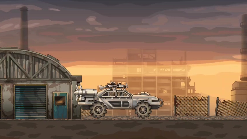 4 уровень Earn To Die 2