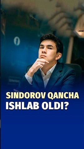 🍿 Sindorov qancha ishlab oldi?