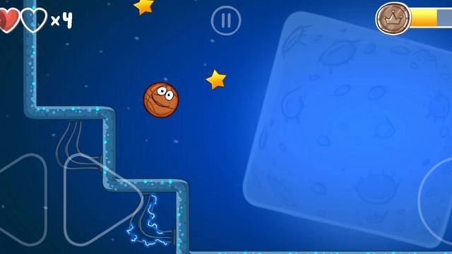 попытался пройти 4 часть Битва за Луну в Red ball но не смог