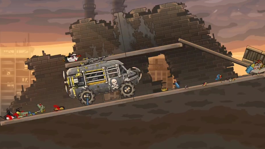 3 уровень Earn to Die 2