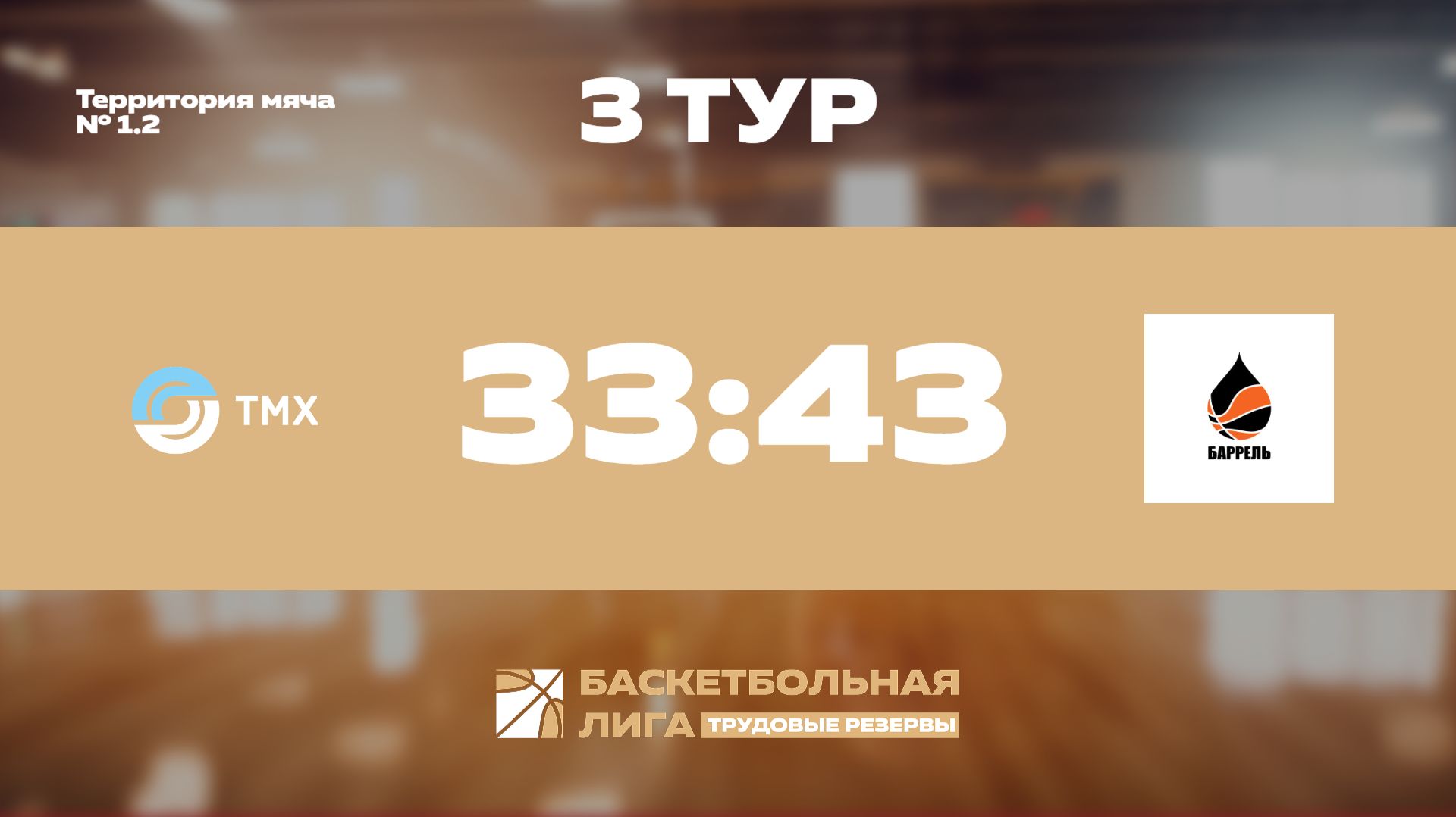 Обзор | 3 тур | ТМХ - Баррель