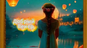 Добрый вечер: открытки и пожелания доброго вечера от души | Домохозяйка Ната