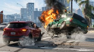 BeamNG Drive - Реалистичные автомобильные аварии / Опасное вождение