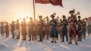 Боевой марш...