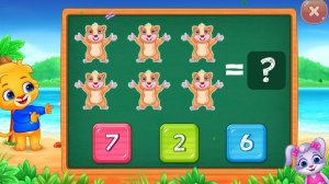 Math Kids игра! ➕ Учим математику для детей 🎮 Развивающий мультфильм