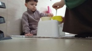 Имитация 2 предмета и 1 действие