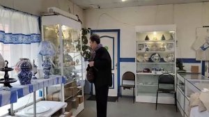 МОМЕНТ ВСТРЕЧИ С ЕЛЕНОЙ ШАПОКЛЯК, МАГАЗИН ГЖЕЛИ ДЛЯ АВТОРА КАНАЛА "МИР УВЛЕЧЕНИЙ"