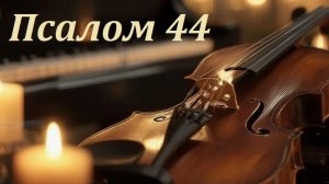 Библия. Псалом 44 с музыкальным оформлением.