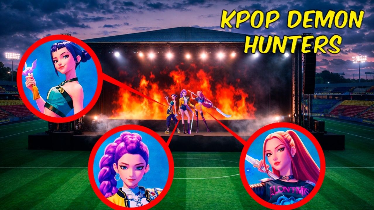 МОЙ ДРОН ОБНАРУЖИЛ KPOP DEMON HUNTERS В РЕАЛЬНОЙ ЖИЗНИ ОНИ ЗДЕСЬ!!!