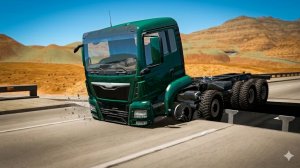 Автомобили против сломанного моста #1 - реалистичный симулятор аварии Видео для детей