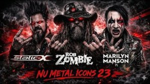 Rob Zombie, Static-X & Marilyn Manson Inspired  Nu Metal Icons (Vol 23)