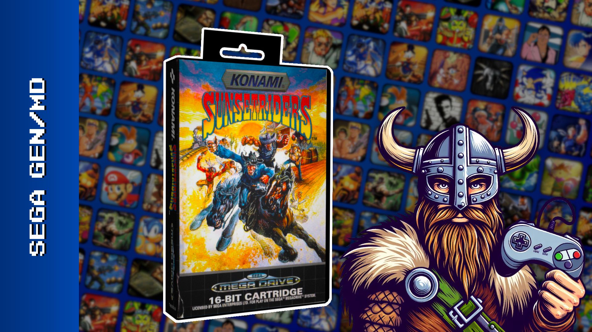 Sunset Riders [Sega Gen/MD] | Прохождение (Играем-вспоминаем) Учимся играть за Billy