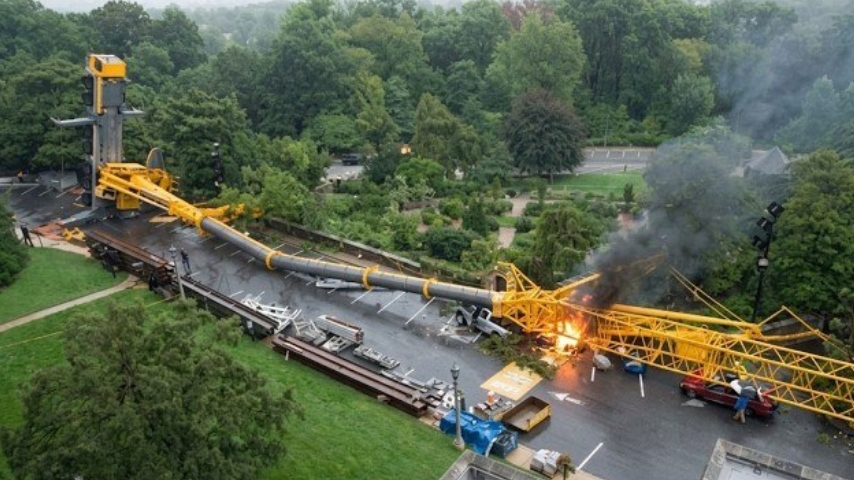 Аварии на тяжёлой технике, промышленном и строительном оборудовании.