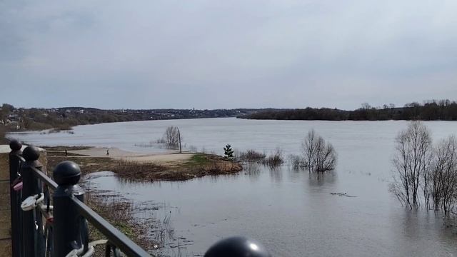 Половодье в Касимове ( 15 апреля)