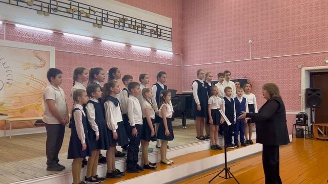 Младший хор «Остров детства»- «Что снится моржу». Починковская ДШИ Нижегородской области .