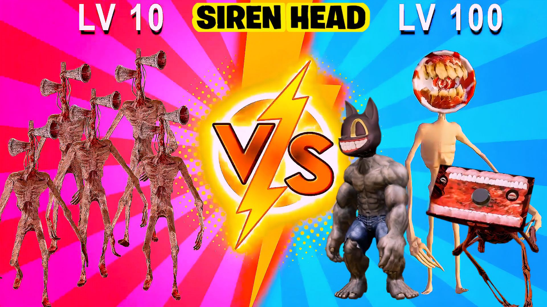  СИРЕНОГОЛОВЫЙ  против МОНСТРОВ ТРЕВОРА ХЕНДЕРСОНА. SIREN HEAD.