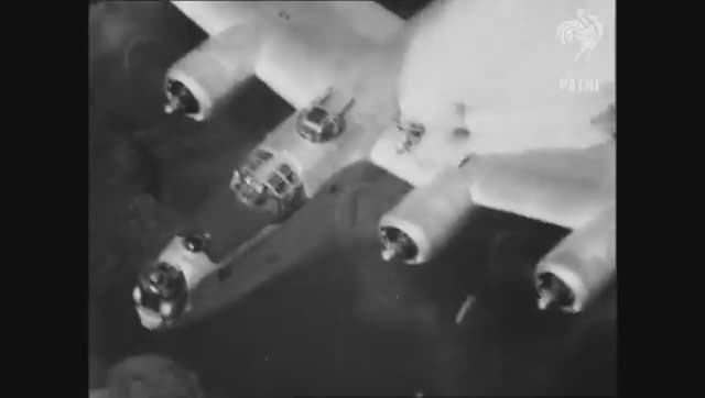 B-24 Liberator Bomber Shot Down In Carolines Raid In WWII 1945