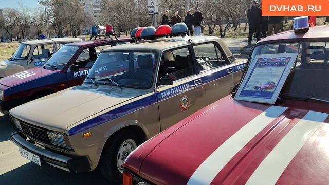 Шесть ретро-автомобилей приняли участие в пробеге до Хабаровска