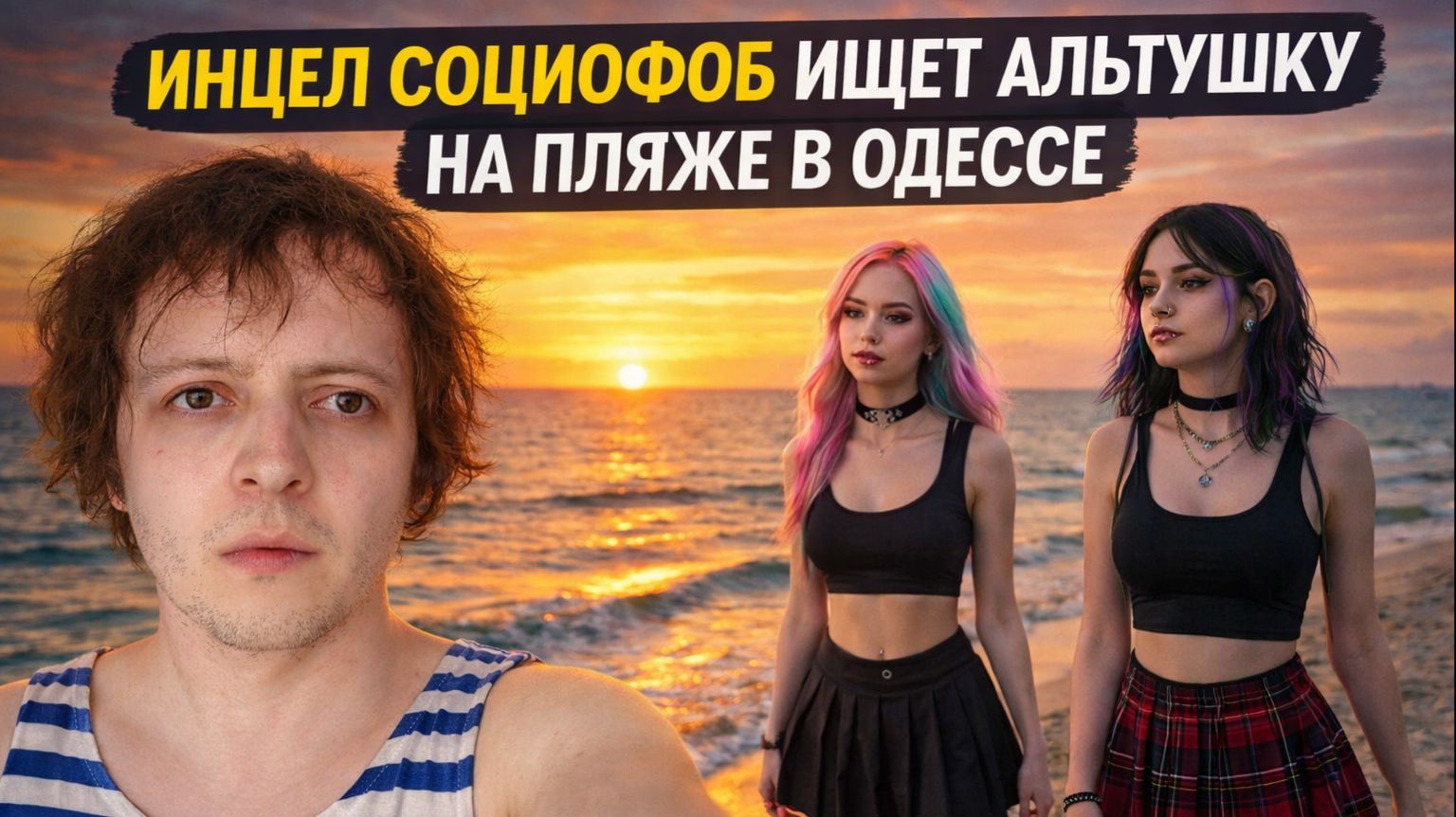 ИНЦЕЛ СОЦИОФОБ ИЩЕТ АЛЬТУШКУ НА ПЛЯЖЕ ЛАНЖЕРОН В ОДЕССЕ ВЕЧЕРОМ. ИЩУ ДЕВУШКУ НА МОРЕ ОДЕССА