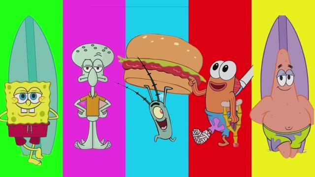 Губка Боб и его Друзья: Танцевальный Ритм в Тайлс Хоп