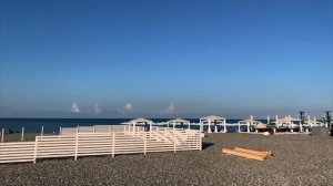 Дагомыс городской пляж 2022 июнь