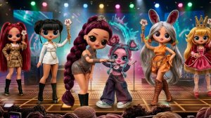 Преображение в стиле Кейпоп Охотниц на Демонов для Принцессы Пич! Поделки для Кукол ЛОЛ ОМГ!