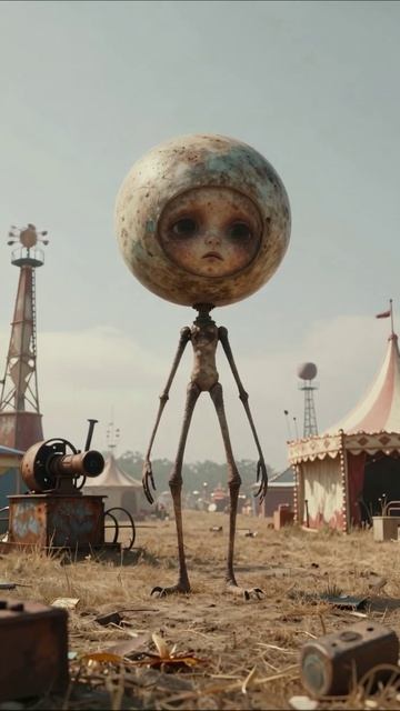 Загадочный персонаж из странного мира анимация фантастика картинки