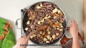 Стейк сальса - верде и картофель Простые рецепты Вкусные рецепты Видео рецепты