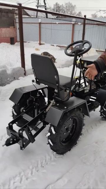 Что чувствует человек, пересев с мотоблока на минитрактор Агромаш МТ-110?