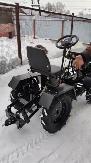 Что чувствует человек, пересев с мотоблока на минитрактор Агромаш МТ-110?