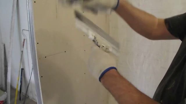 Как шпаклевать гипсокартон