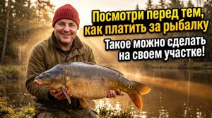 2026: Дачный пруд с рыбой. Коротко об опыте и окружающей природе