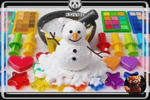 СОЗДАЕМ СЛАЙМ ИЗ СНЕГОВИЧКА! СВОИМИ РУКАМИ ДЕЛАЕМ АСМР! ПОПРОБУЙ УГАДАЙ, ЧТО ПОЛУЧИТСЯ?