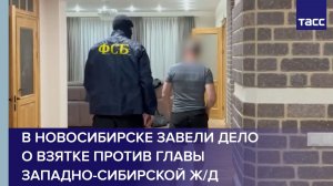 В Новосибирске завели дело о взятке против главы Западно-Сибирской ж/д