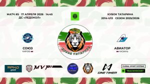 КУБОК ТАТАРИНА 17-18 апреля матч 5 «Союз» г. Киров - «Авиатор» г. Казань