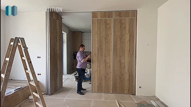 Раздвижная стена для студии для разделения пространства