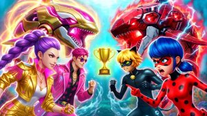 «Золотая семья против Ледибаг»: Руми становится чемпионом по гонкам косаток