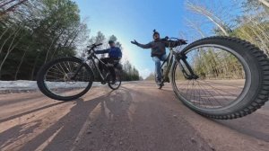 Рощино - Сосново на велосипедах 29.03.2026