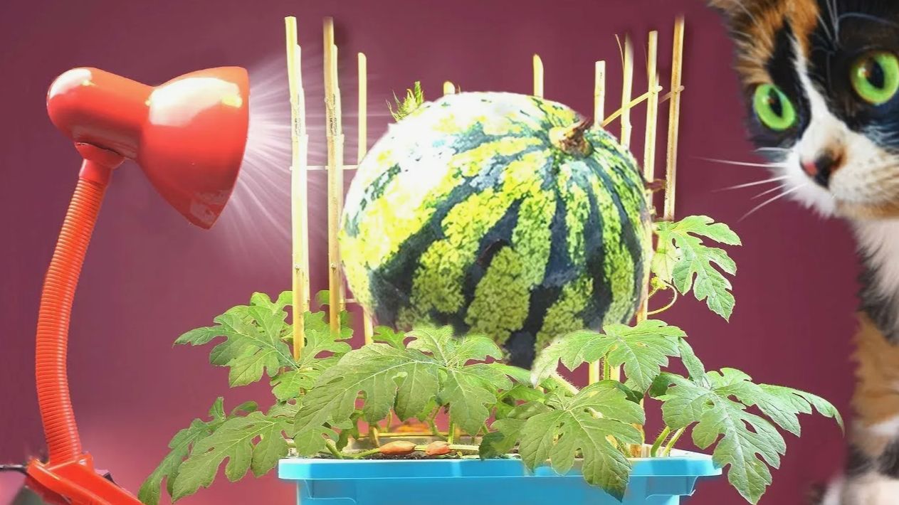 АРБУЗ В КОМНАТЕ - 90 ДНЕЙ СПУСТЯ