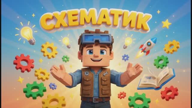 Схематик. живые майнкрафт блоки