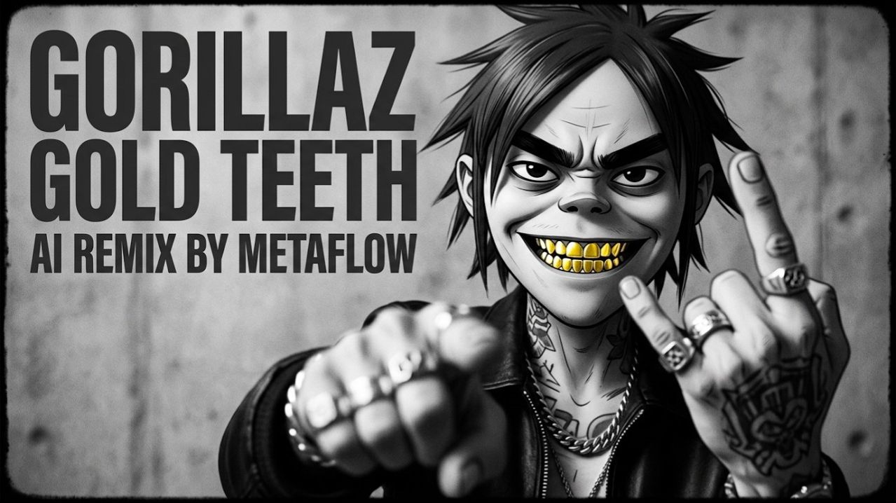MEGA MIX GOLD TEETH - GORILLAZ Inspired Insane Alternative Trip-Hop Electro Odyssey _ AI MIX
