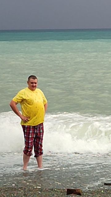 первый раз море увидел