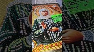 Новое увлечение 🥰!!!! собрала алмазную мозаику.